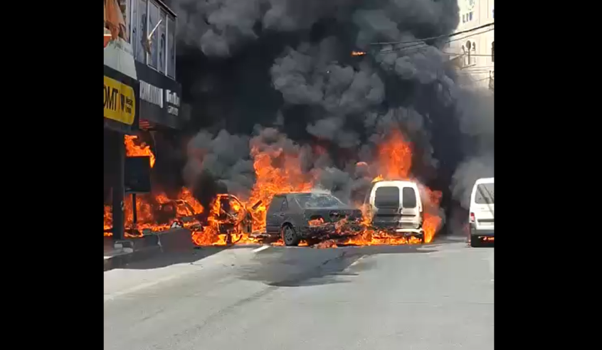 بينهم أطفال وجندي ..  4 قتلى بانفجار محطة وقود في لبنان