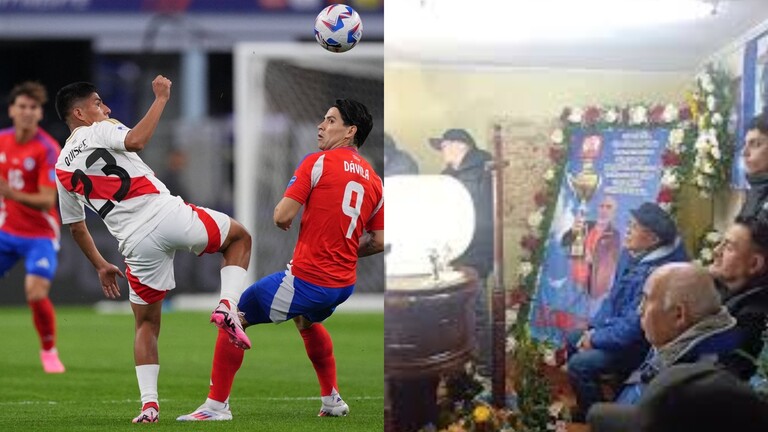 عائلة توقف جنازة فقيدها لمتابعة مباراة بكوبا أمريكا .. فيديو