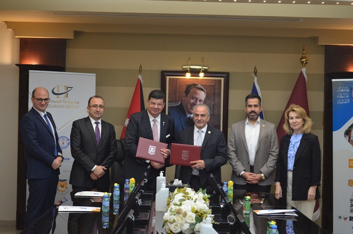 عمان الأهلية توقع اتفاقية تعاون مع فندق الماريوت