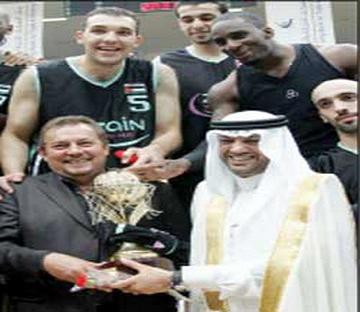 زين يتوج بطلا للأندية العربية لكرة السلة