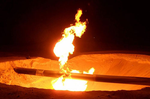 تفجير خط الغاز المصري في سيناء