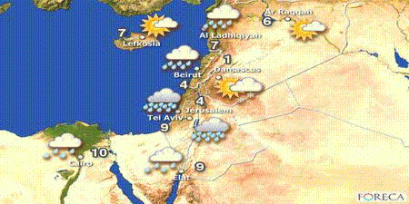 منخفض جوي الجمعة  ..  واستقرار الطقس خلال الأسبوع 