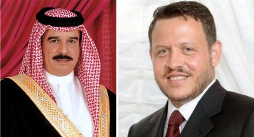 الملك يتلقى اتصالا هاتفيا من ملك البحرين